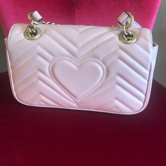 Gucci Mini Marmont Bag in Blush - Picture 5 of 10